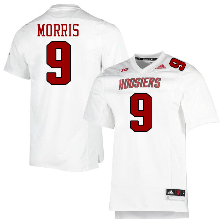 Tyler Morris Indiana Jerssey,Indiana University Hooisers Football Jersey,Uniforms-Retro White